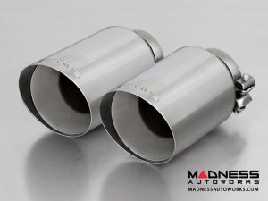 Alfa Romeo Giulia Performance Exhaust - 2.9L QV - REMUS - Axle Back - Polished Straight Cut Tips